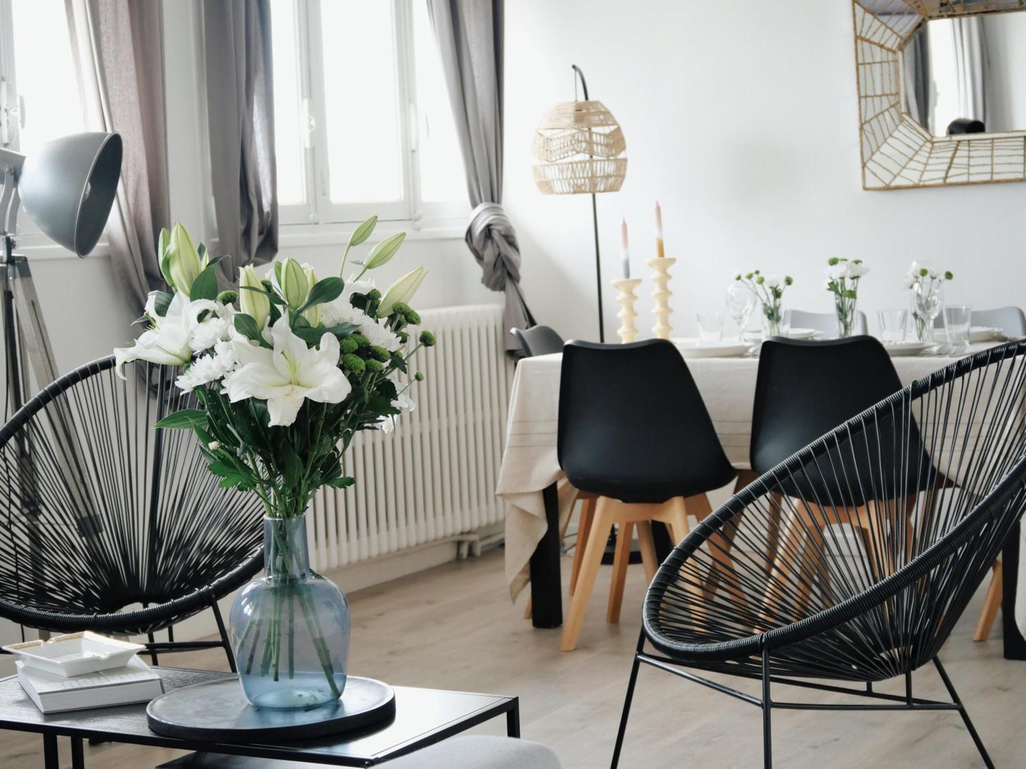 Deauville Elegance - Chic & Spacieux - Tout A Pied Bagian luar foto